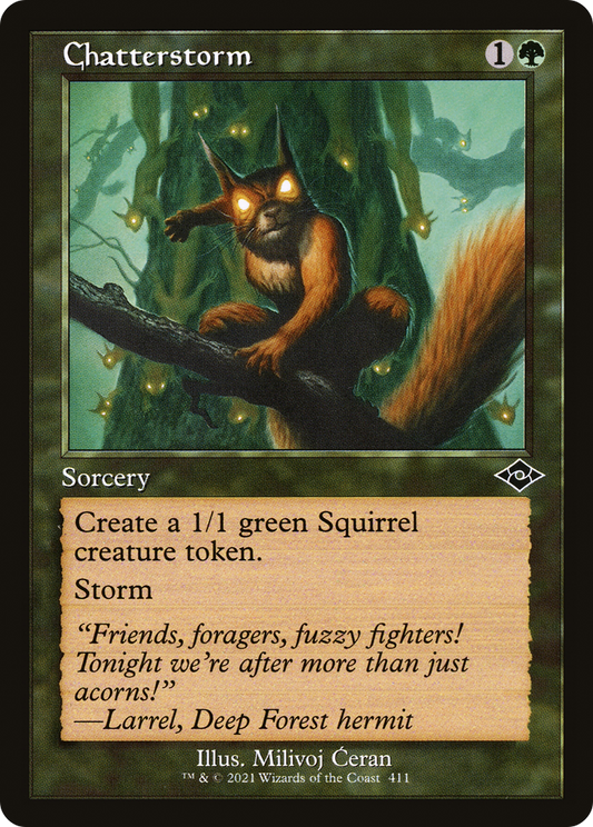 Chatterstorm (MH2-411) (Foil)