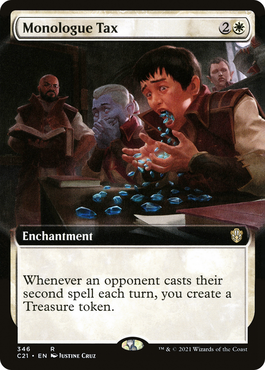 Monologue Tax (C21-346) (Extended Art)