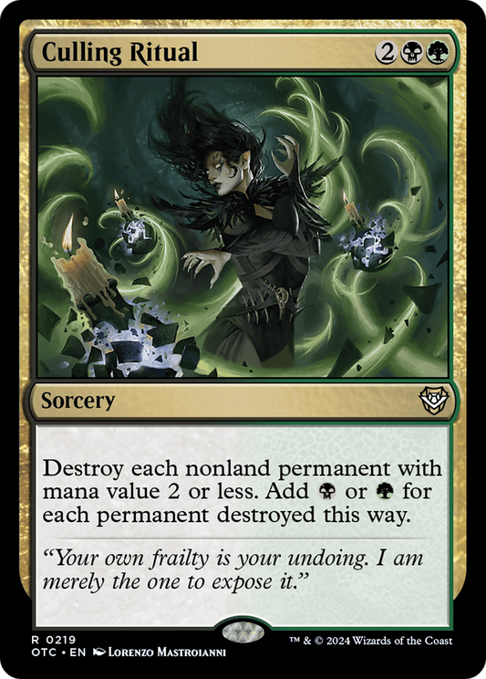 Culling Ritual (OTC-219)