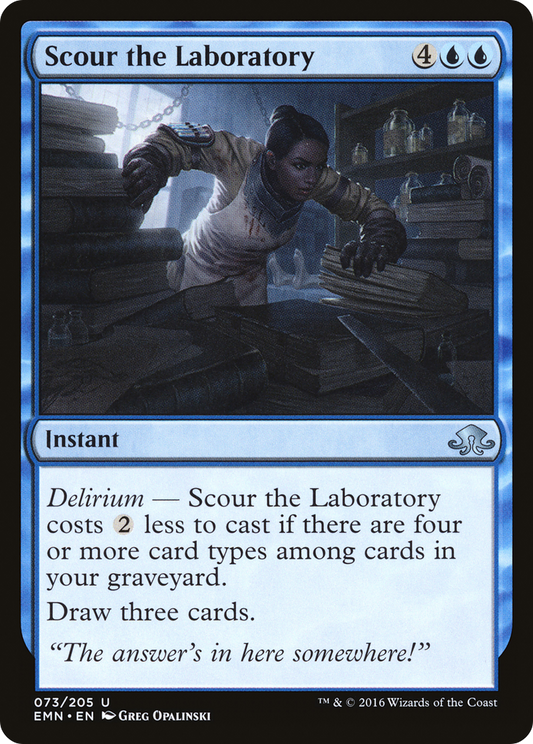 Scour the Laboratory (EMN-073)