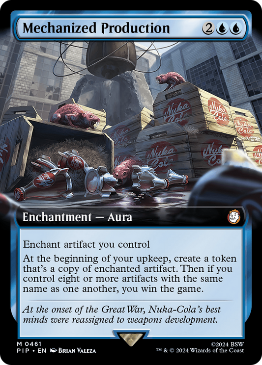 Mechanized Production (PIP-461) (Extended Art) (Foil)