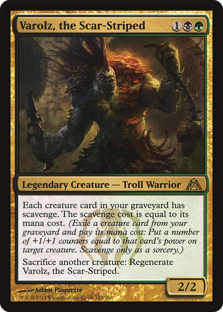 Varolz, the Scar-Striped (DGM-112)