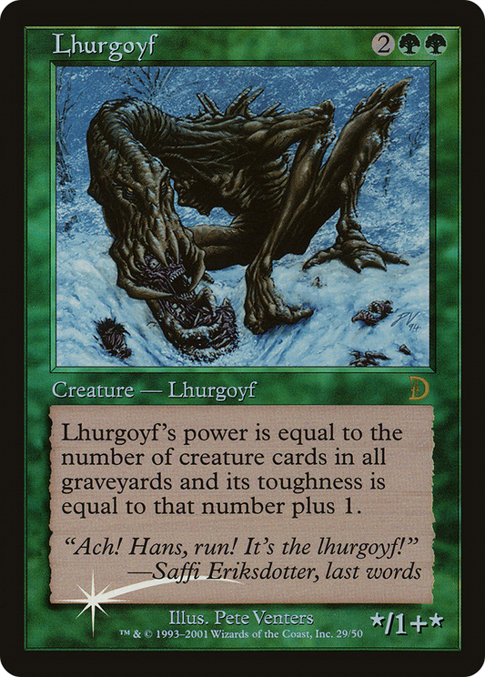 Lhurgoyf (DKM-029) (Foil)