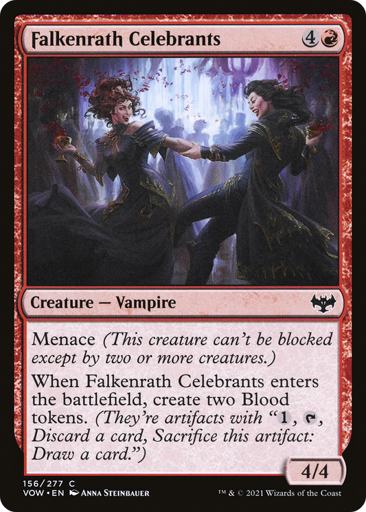 Falkenrath Celebrants (VOW-156) (Foil)