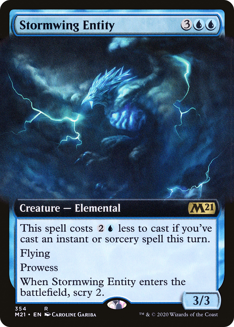 Stormwing Entity (M21-354) (Extended Art) (Foil)