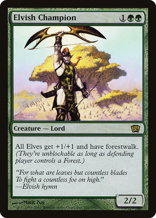Elvish Champion (8ED-241★) (Foil)