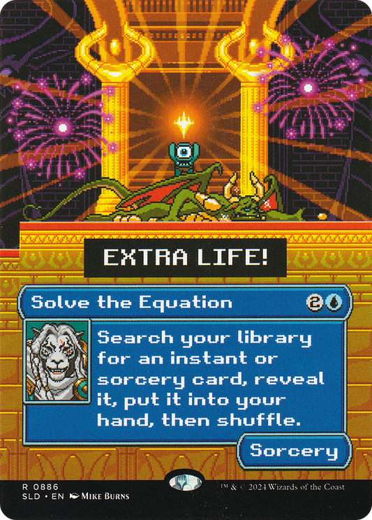 Solve the Equation (SLD-886) (Borderless) (Foil)