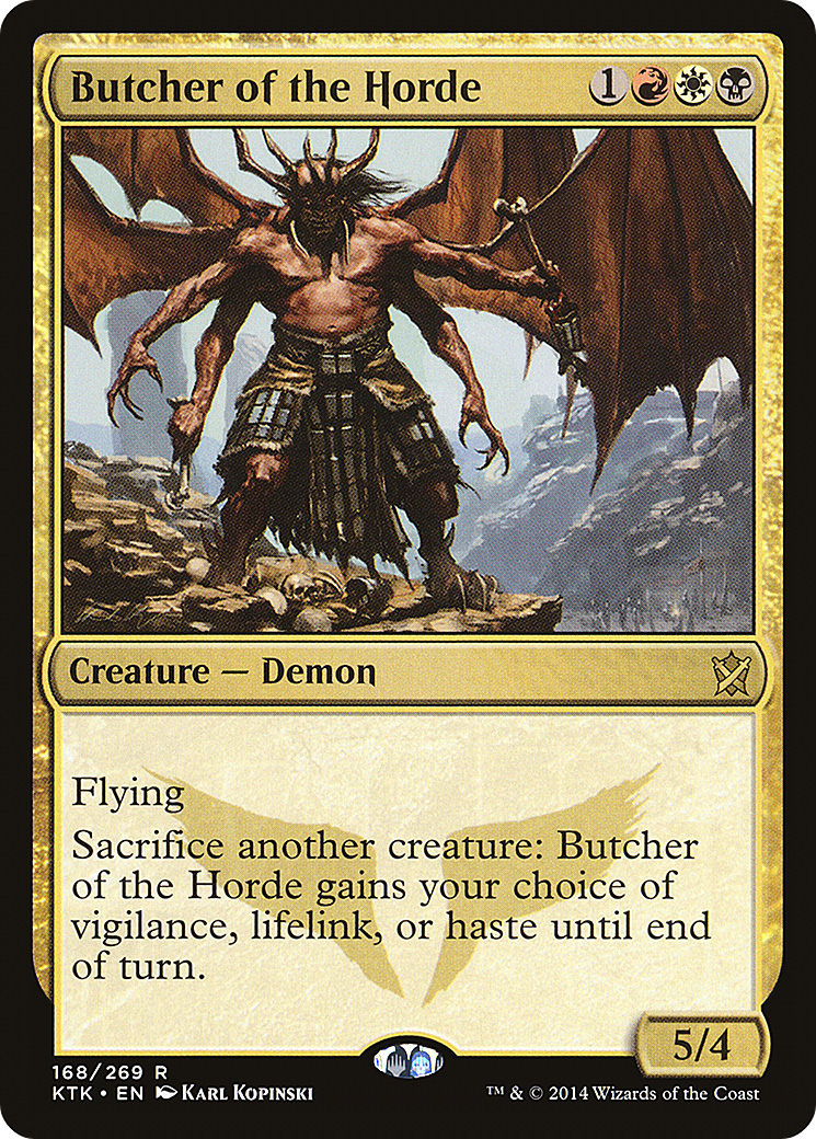 Butcher of the Horde (KTK-168) (Foil)