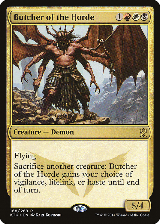 Butcher of the Horde (KTK-168) (Foil)
