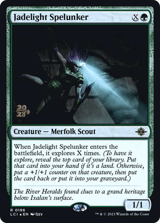 Jadelight Spelunker (PRE-196S) (Foil)