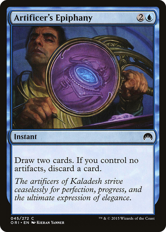 Artificer's Epiphany (ORI-045) (Foil)