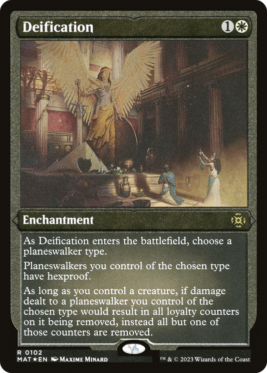 Deification (MAT-102) (Etched Foil)