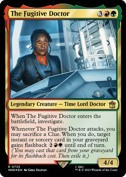 The Fugitive Doctor (WHO-735) (Surge Foil)