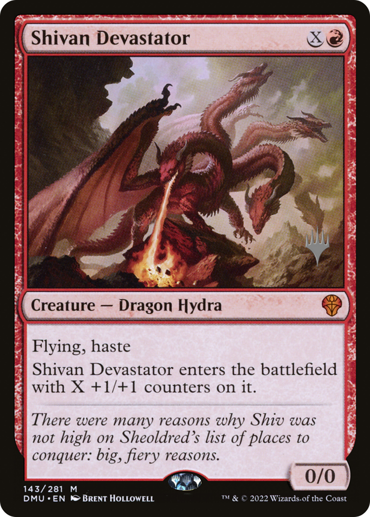 Shivan Devastator (PPDMU-143P) (Foil)