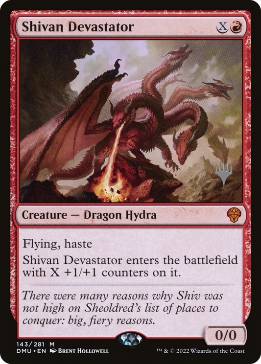 Shivan Devastator (PPDMU-143P) (Foil)