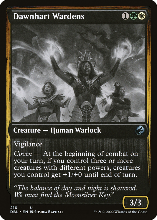 Dawnhart Wardens (DBL-216) (Foil)