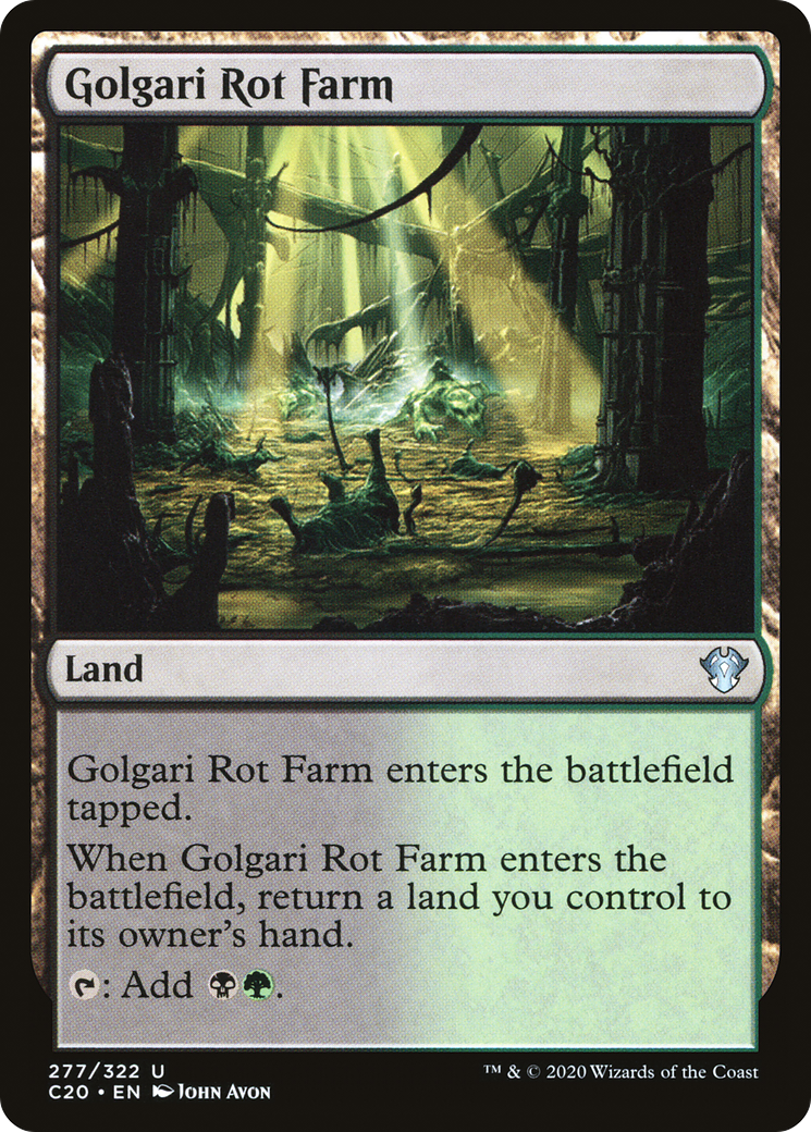 Golgari Rot Farm (C20-277)