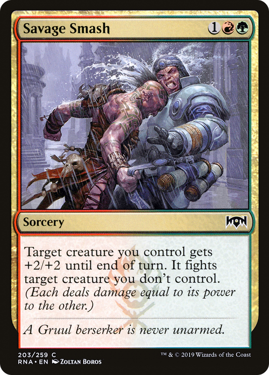 Savage Smash (RNA-203) (Foil)
