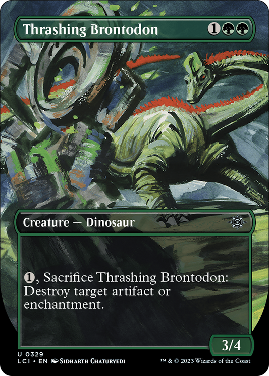 Thrashing Brontodon (LCI-329) (Borderless)