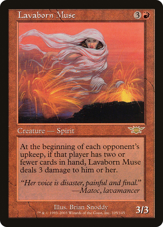 Lavaborn Muse (LGN-105) (Foil)