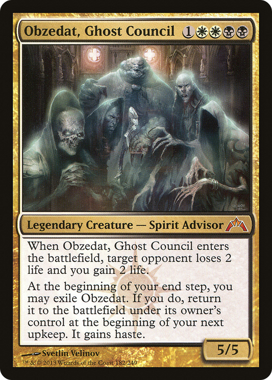 Obzedat, Ghost Council (GTC-182) (Foil)