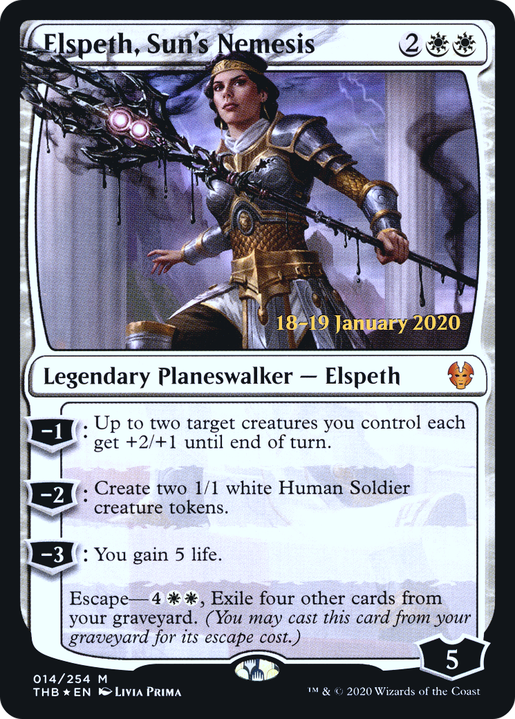 Elspeth, Sun's Nemesis (PRE-14S) (Foil)
