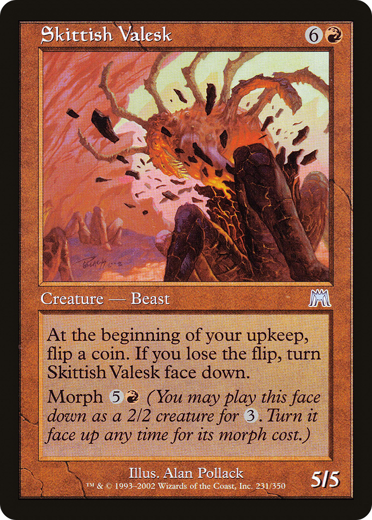 Skittish Valesk (ONS-231) (Foil)