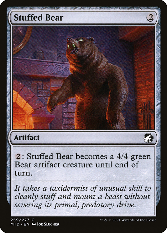 Stuffed Bear (MID-259) (Foil)