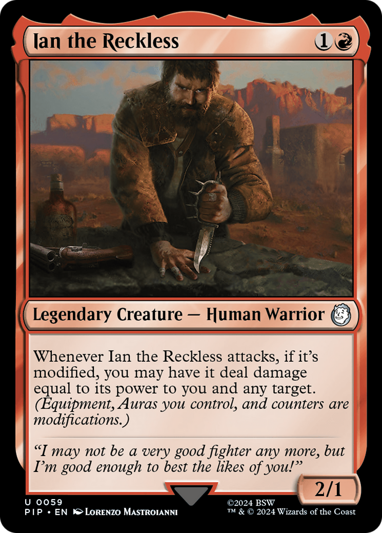 Ian the Reckless (PIP-059) (Foil)