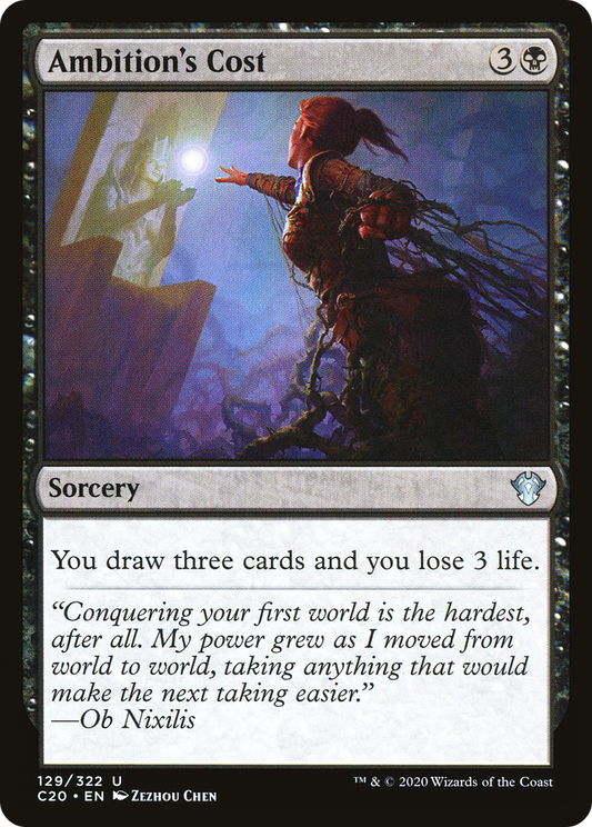 Ambition's Cost (C20-129)