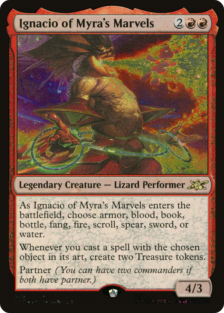Ignacio of Myra's Marvels (UNF-398) (Galaxy Foil)