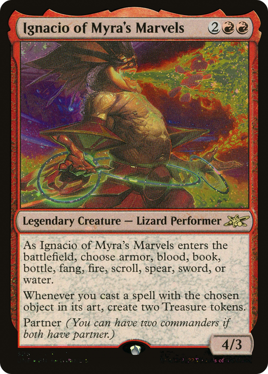 Ignacio of Myra's Marvels (UNF-398) (Galaxy Foil)