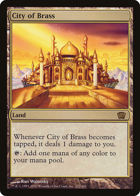City of Brass (8ED-322★) (Foil)