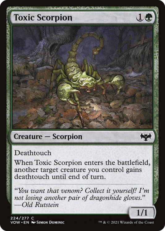 Toxic Scorpion (VOW-224)