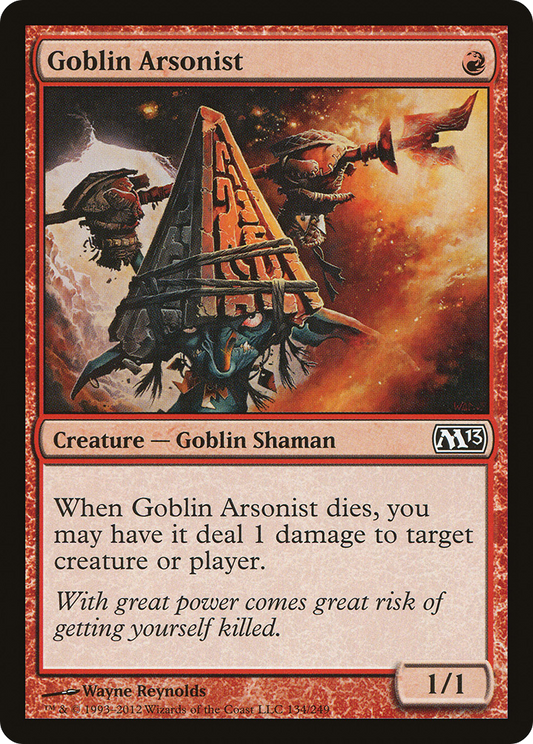 Goblin Arsonist (M13-134) (Foil)