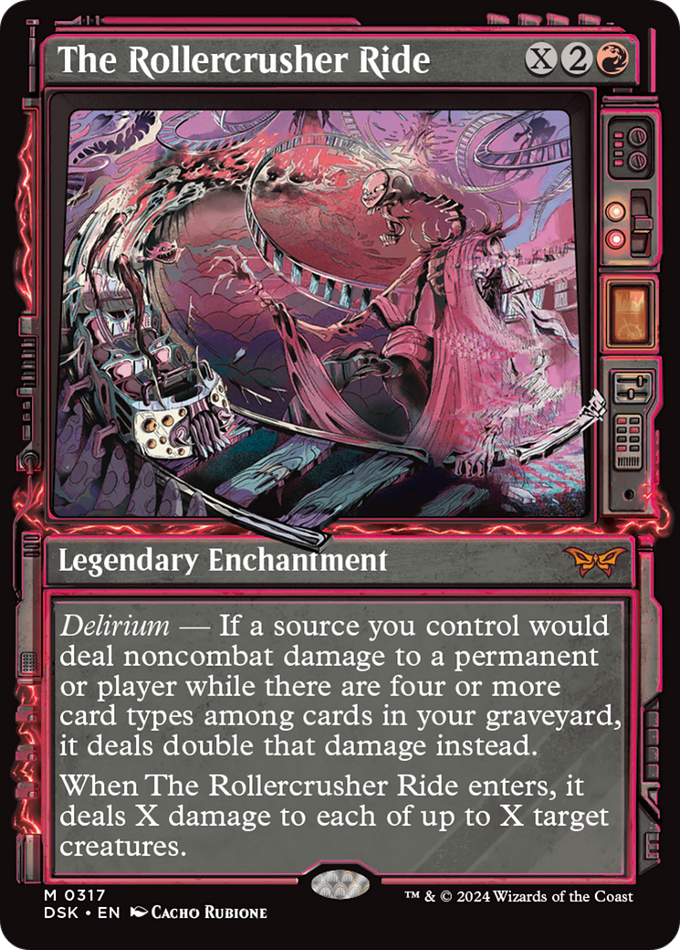The Rollercrusher Ride (DSK-317) (Showcase) (Foil)