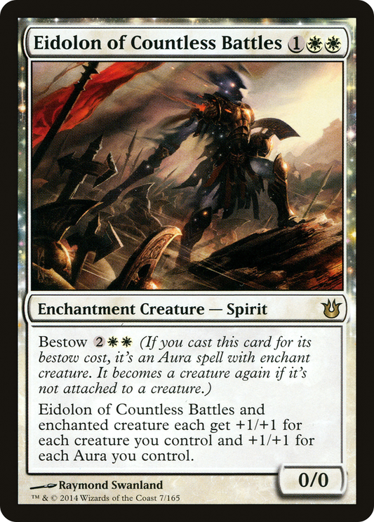 Eidolon of Countless Battles (BNG-007) (Foil)