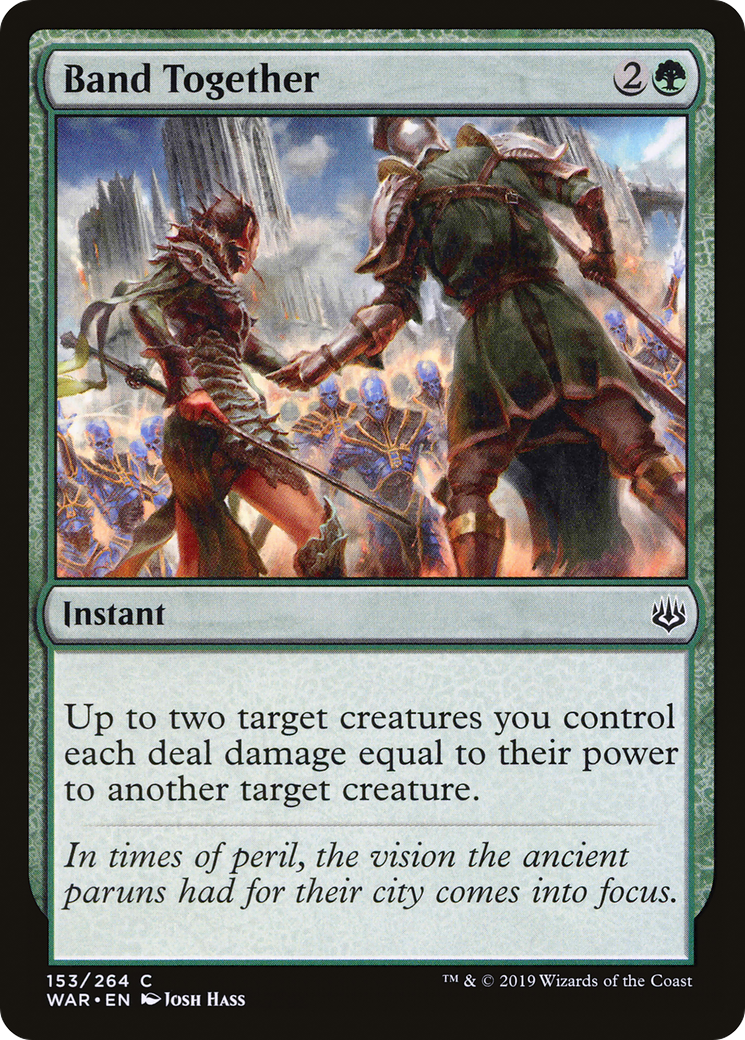Band Together (WAR-153) (Foil)
