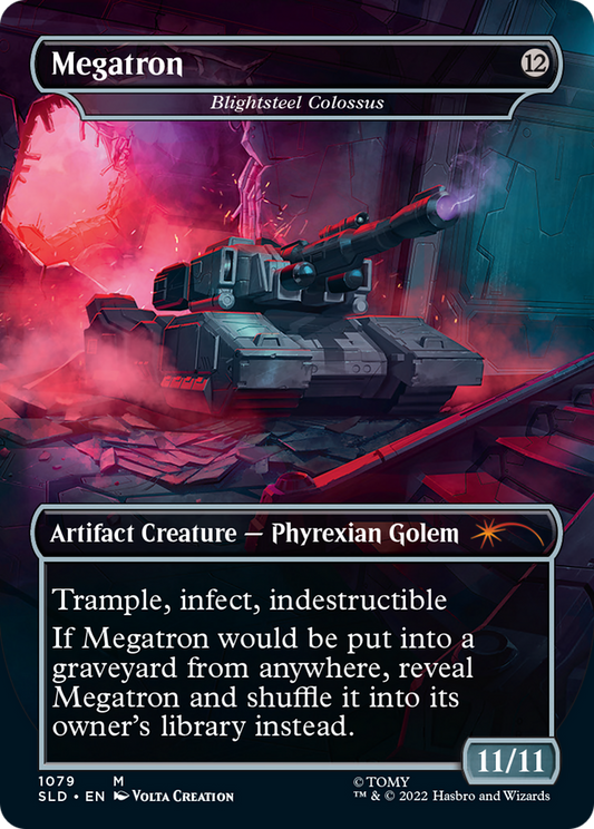 Blightsteel Colossus // Blightsteel Colossus (SLD-1079) (Borderless) (Foil)