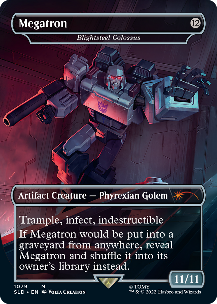Blightsteel Colossus // Blightsteel Colossus (SLD-1079) (Borderless) (Foil)