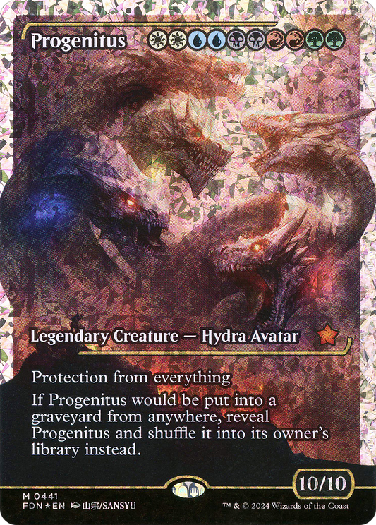 Progenitus (FDN-441) (Showcase) (Fracture Foil)