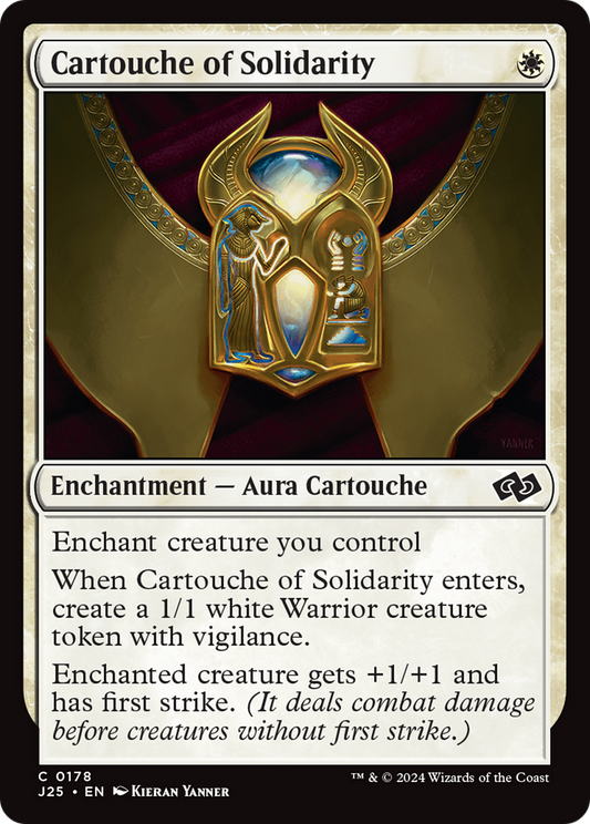 Cartouche of Solidarity (J25-178)