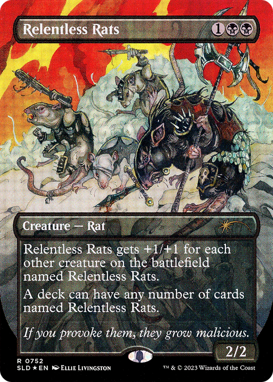 Relentless Rats (SLD-752) (Borderless) (Foil)