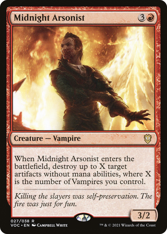 Midnight Arsonist (VOC-027)