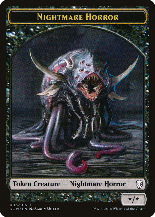 Nightmare Horror Token (DOM-006)