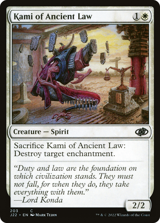 Kami of Ancient Law (J22-203)