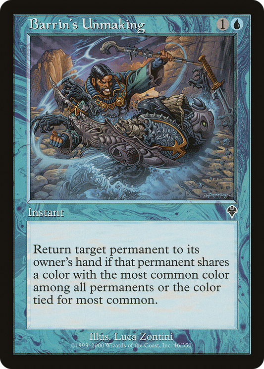 Barrin's Unmaking (INV-046) (Foil)