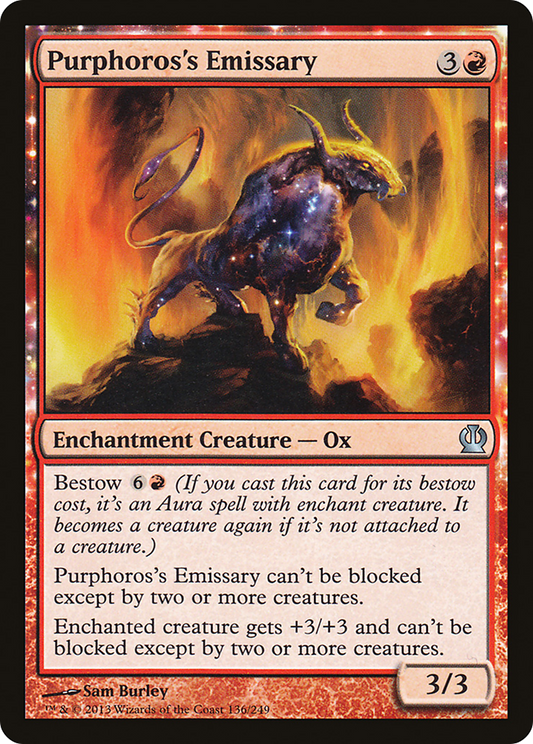 Purphoros's Emissary (THS-136) (Foil)