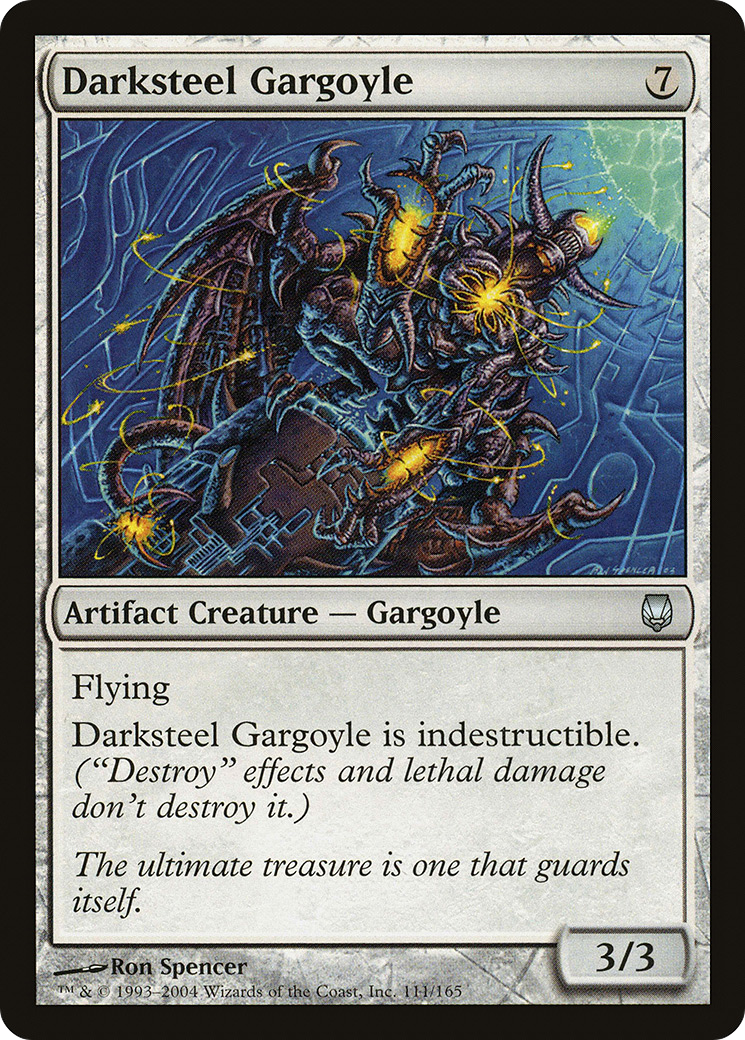 Darksteel Gargoyle (DST-111) (Foil)
