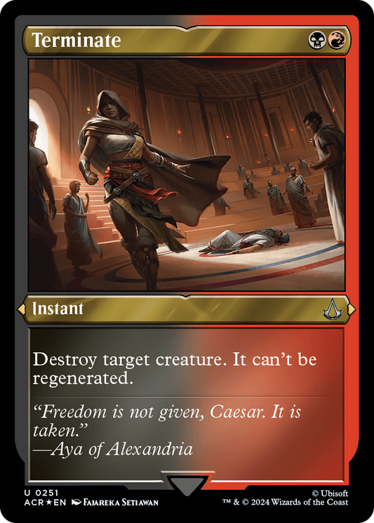 Terminate (ACR-251) (Etched Foil)